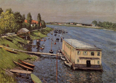 The Pontoon at Argenteuil in study