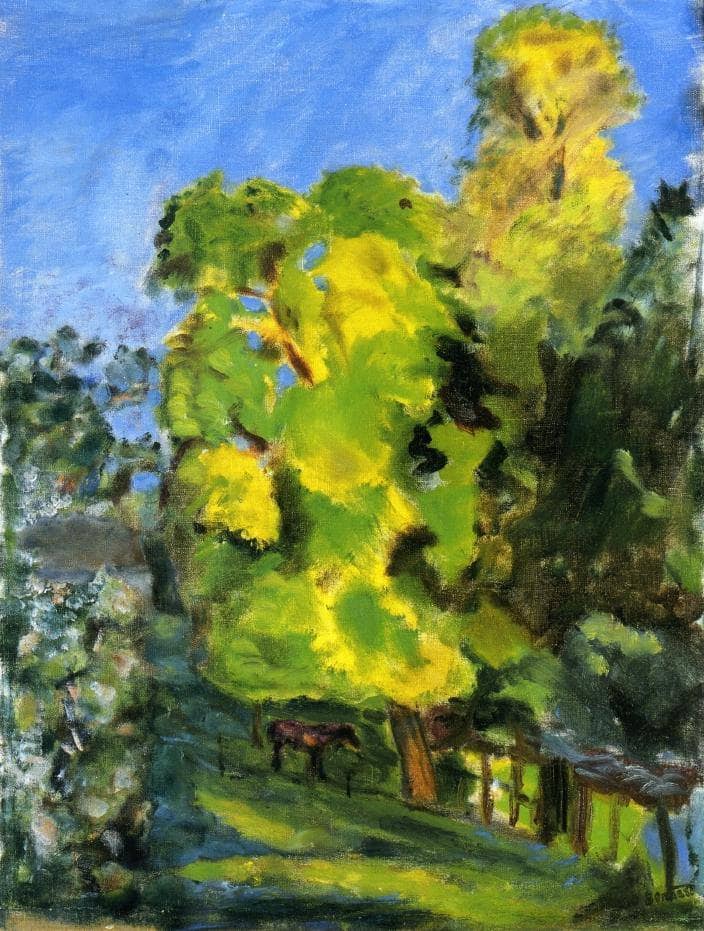 The Pony by Pierre Bonnard — hand-painted botanical oil painting reproduction on canvas