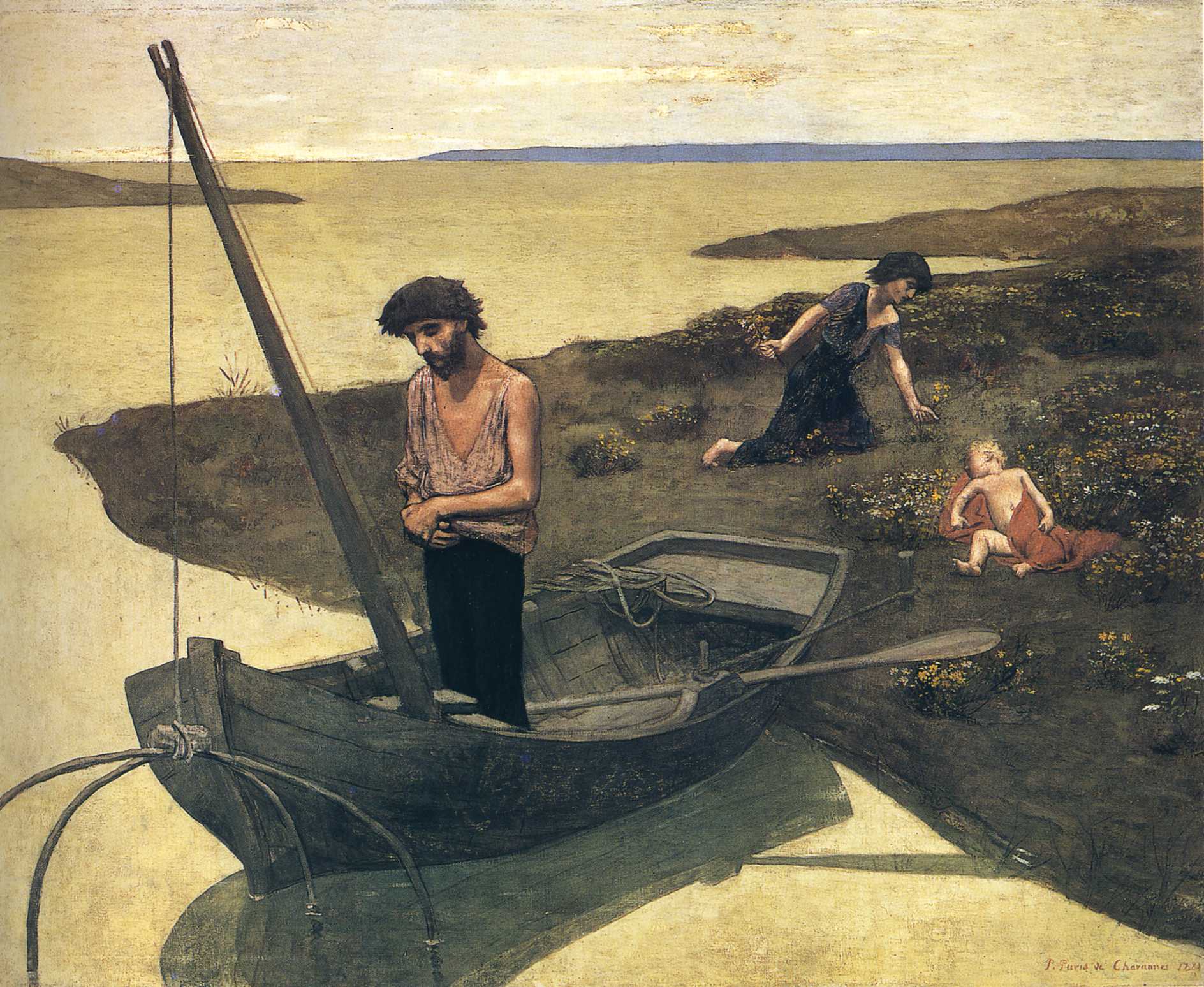 The Poor Fisherman - Pierre Puvis de Chavannes