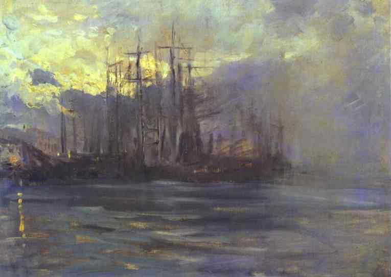 The Port in Marseilles - Konstantin Korovin