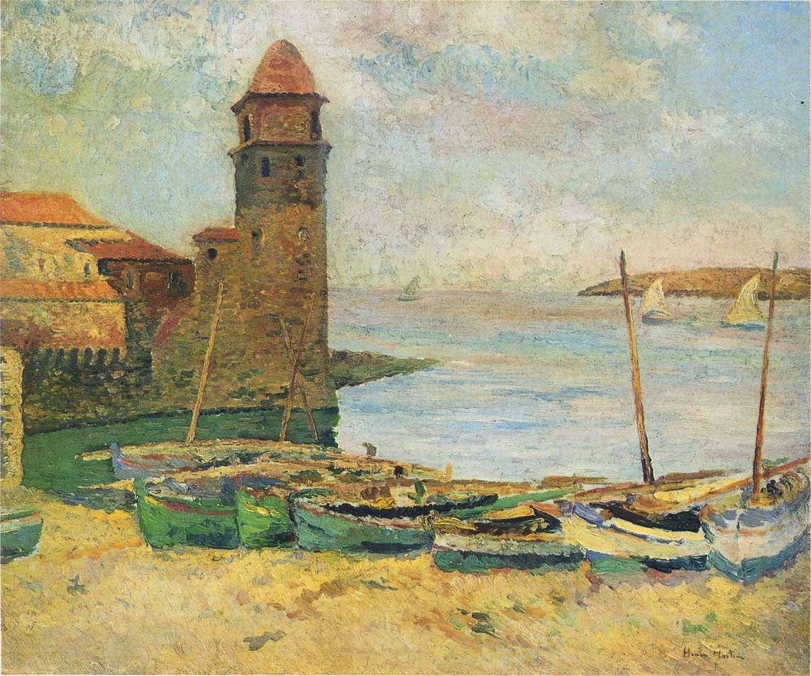 The Port of Collioure - Henri Martin