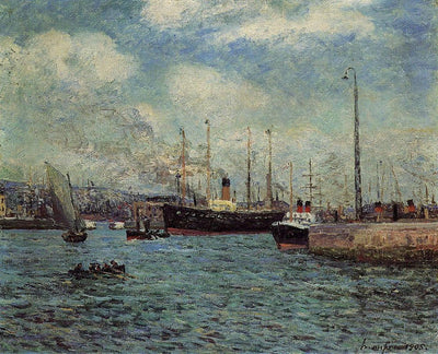 The Port of Havre in home office