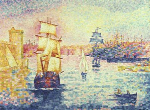 The Port of Marseilles - Henri-Edmond Cross