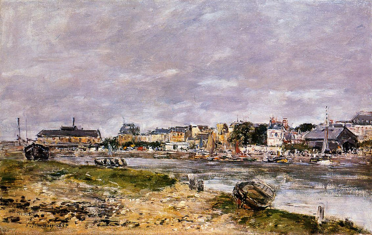 The Port of Trouville - Eugene Boudin