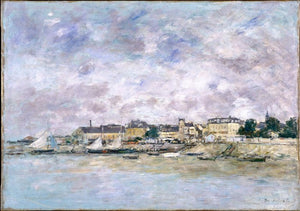 The Port, Trouville - Eugene Boudin