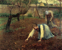 The Potato Gatherers by Guy Rose — fruit oil painting wall art, Impressionism