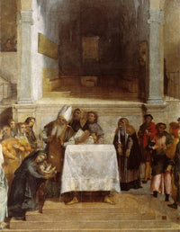 The Presentation of Christ in the Temple by Lorenzo Lotto — hand-painted cultural oil painting reproduction on canvas