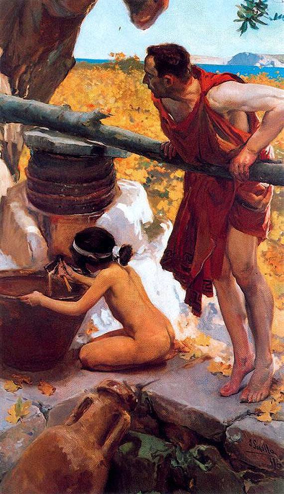 The press by Joaquín Sorolla — hand-painted cultural oil painting reproduction on canvas