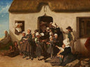 The prize-giving by Alexandre Antigna — group oil painting wall art, Realism
