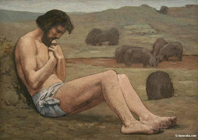 The Prodigal Son in master bedroom