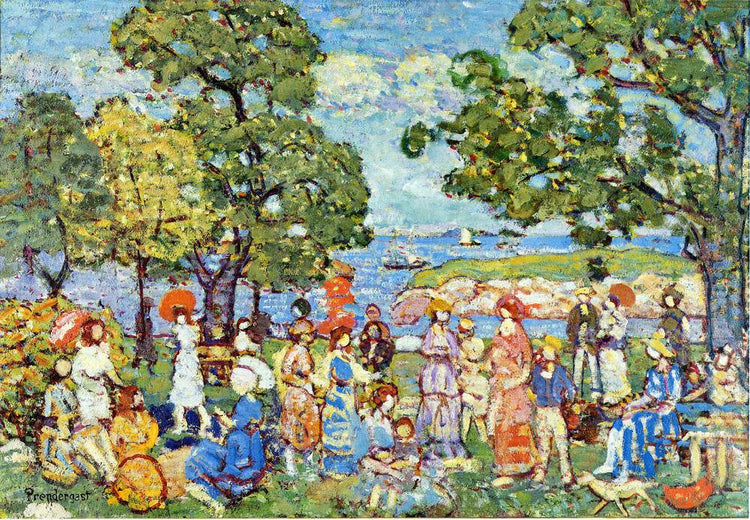 The Promenade - Maurice Prendergast