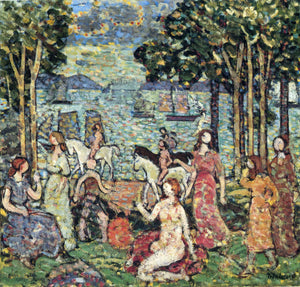 The Promenade - Maurice Prendergast