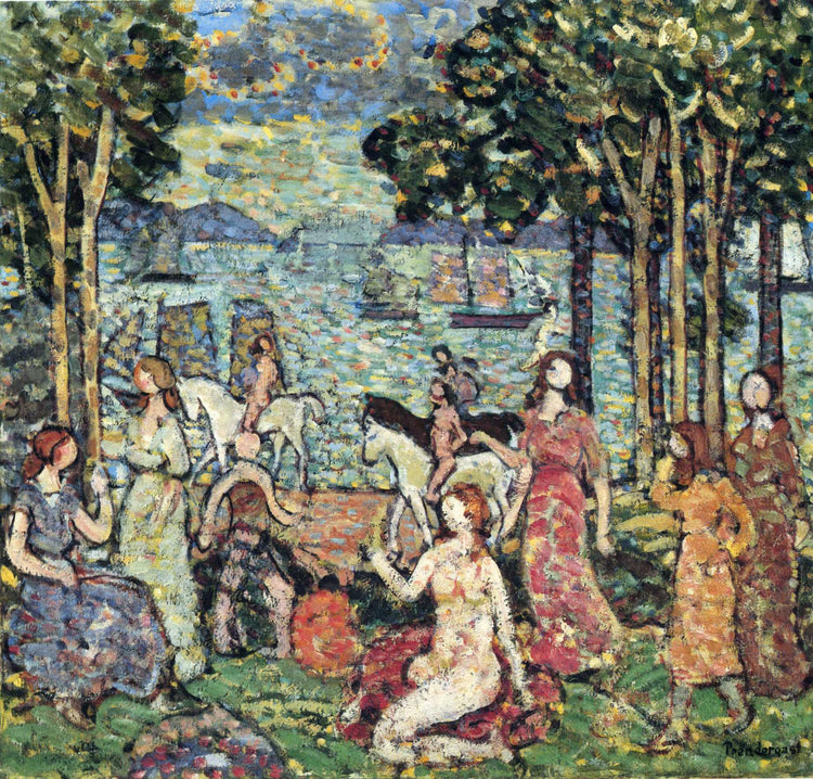 The Promenade - Maurice Prendergast