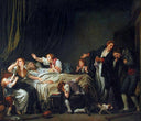 The Punished Son by Jean-Baptiste Greuze — hand-painted animal oil painting reproduction on canvas