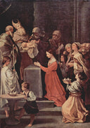 The purification of the Virgin by Guido Reni — religion oil painting wall art, Baroque