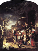 The Quack by Gerrit Dou — hand-painted cultural oil painting reproduction on canvas