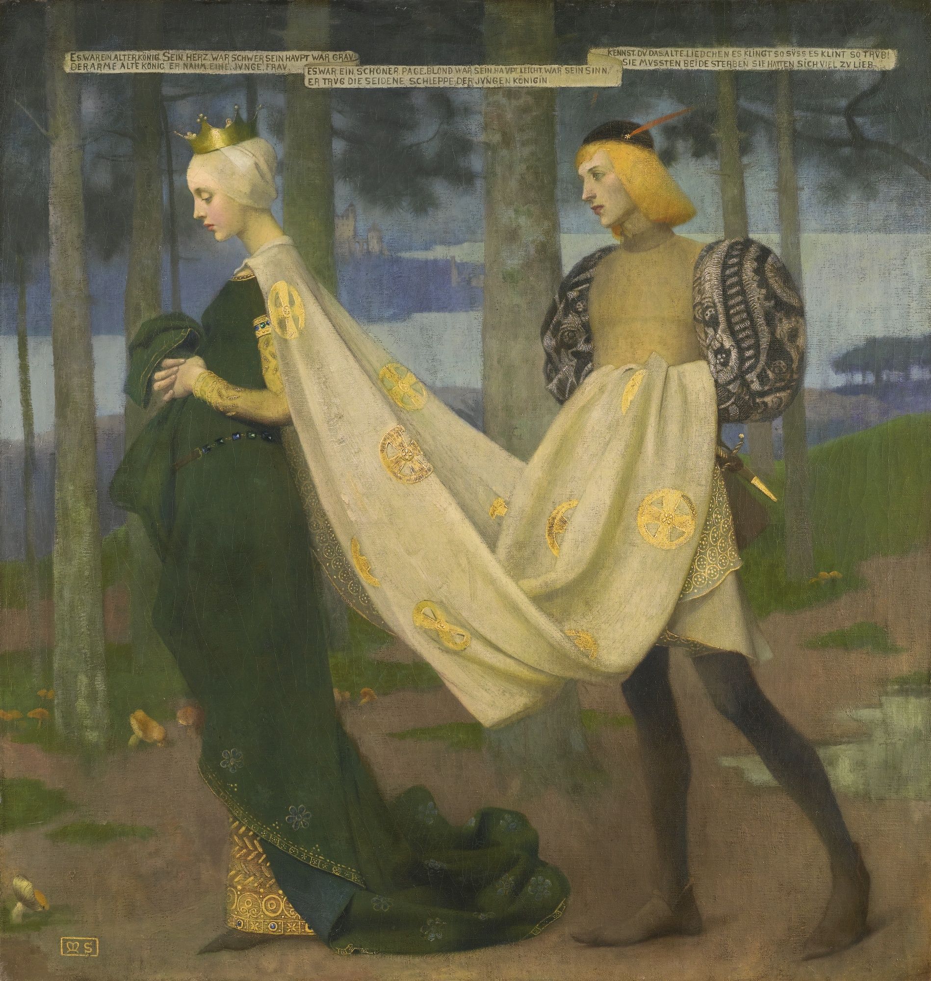 The Queen and the Page - Marianne Stokes