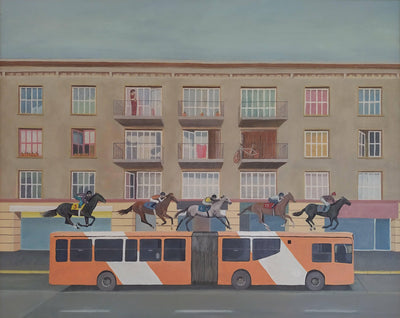 The Race in master bedroom