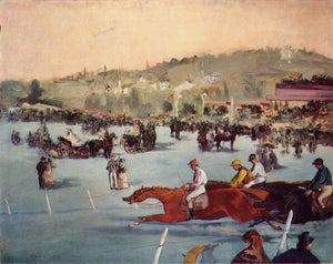 The Races in the Bois de Boulogne - Edouard Manet