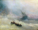 The Rainbow by Ivan Aivazovsky — hand-painted landscape oil painting reproduction on canvas