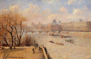 The Raised Terrace of the Pont Neuf - Camille Pissarro