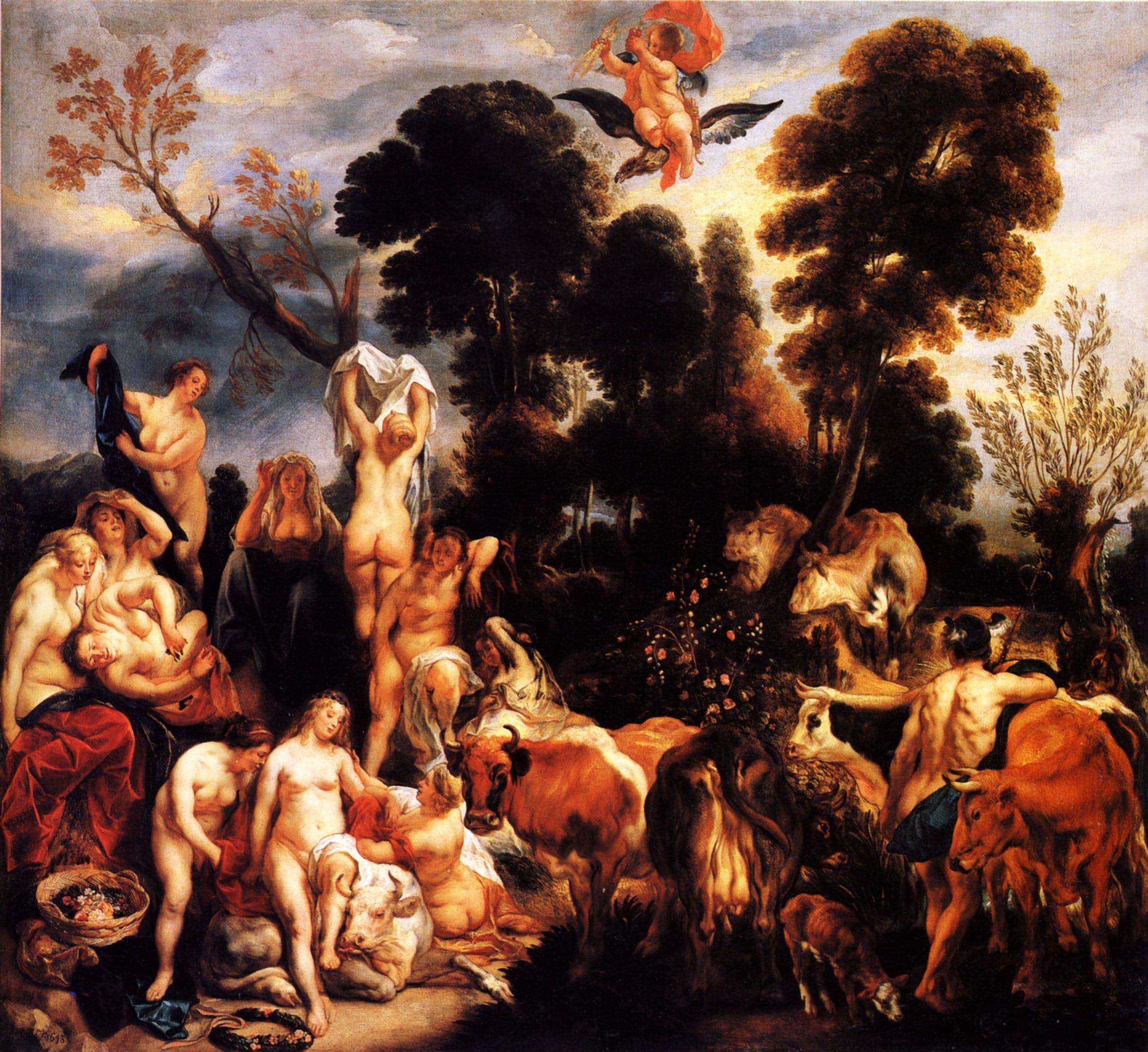 The Abduction of Europa - Jacob Jordaens