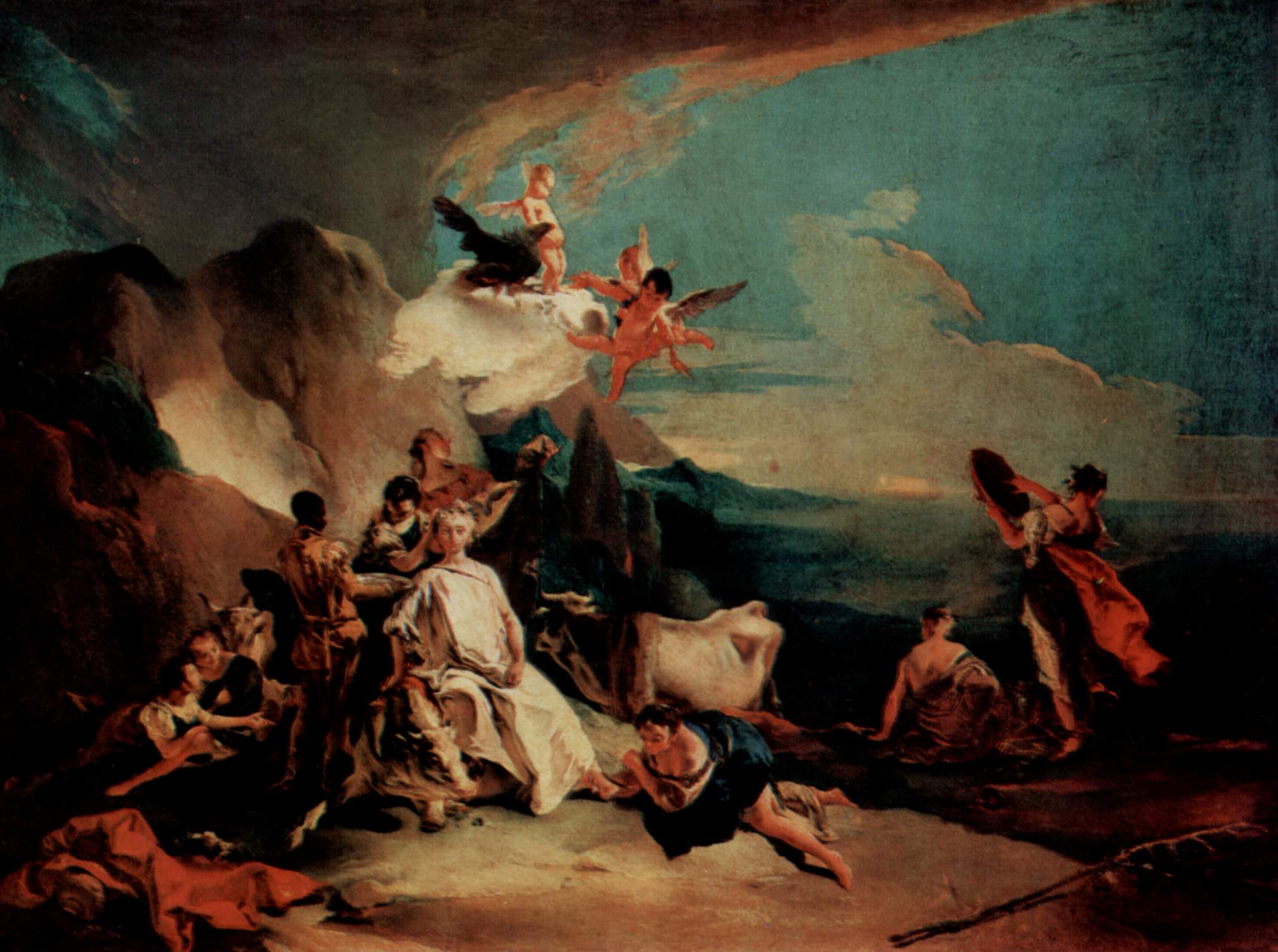 The Rape of Europa - Giovanni Battista Tiepolo