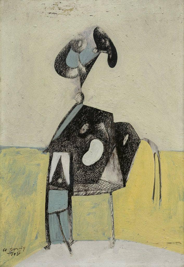 The Raven (Composition No. 3) by Arshile Gorky — hand-painted abstract oil painting reproduction on canvas