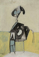 The Raven (Composition No. 3) by Arshile Gorky — shapes oil painting wall art, Cubism