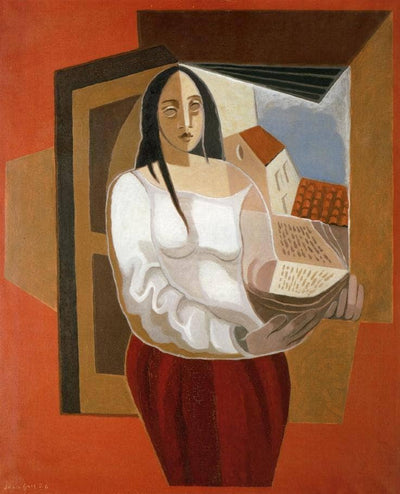 The Reader in entryway