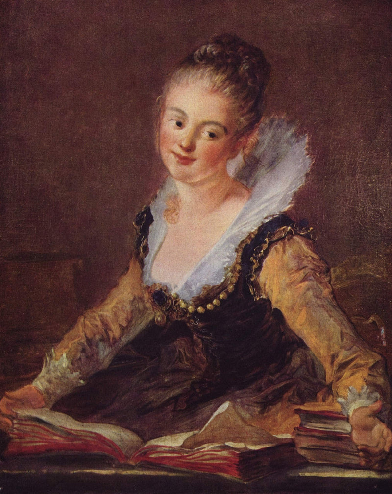 The Reader on gallery wrap