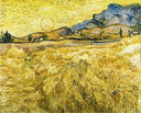 The Reaper by Vincent van Gogh — hand-painted landscape oil painting reproduction on canvas
