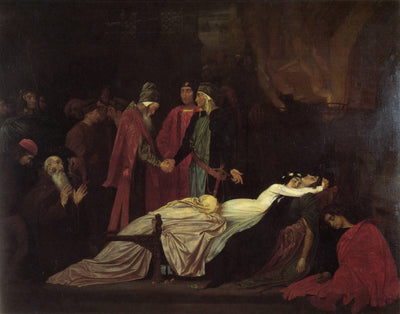 The Reconciliation of the Montagues and Capulets in entryway