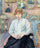 The Redhead with a White Blouse in entryway