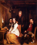 The Refusal from Burn's "Duncan" by David Wilkie — religion oil painting wall art, Romanticism