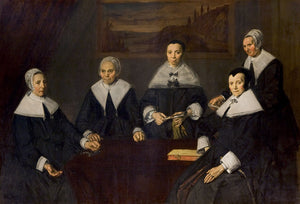 The Regentesses of the Old Men's Almhouse, Haarlem - Frans Hals