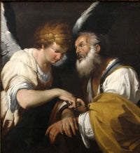 The Release of St. Peter by Bernardo Strozzi — hand-painted portrait oil painting reproduction on canvas