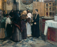 The Relic by Joaquín Sorolla — hand-painted portrait oil painting reproduction on canvas