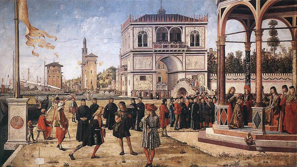 The Repatriation of the English Ambassadors - Vittore Carpaccio