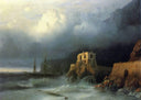 The Rescue by Ivan Aivazovsky — hand-painted landscape oil painting reproduction on canvas
