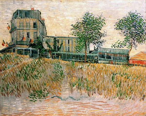 The Restaurant de la Sirene at Asnieres - Vincent van Gogh