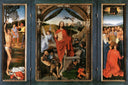 The Resurrection, central panel from the Triptych of the Resurrection by Hans Memling — hand-painted cultural oil painting reproduction on canvas