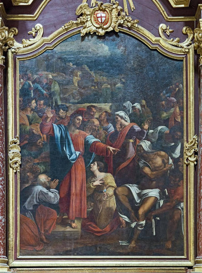 The Resurrection of Lazarus in apartment