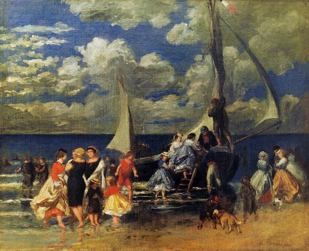 The Return of the Boating Party - Pierre-Auguste Renoir