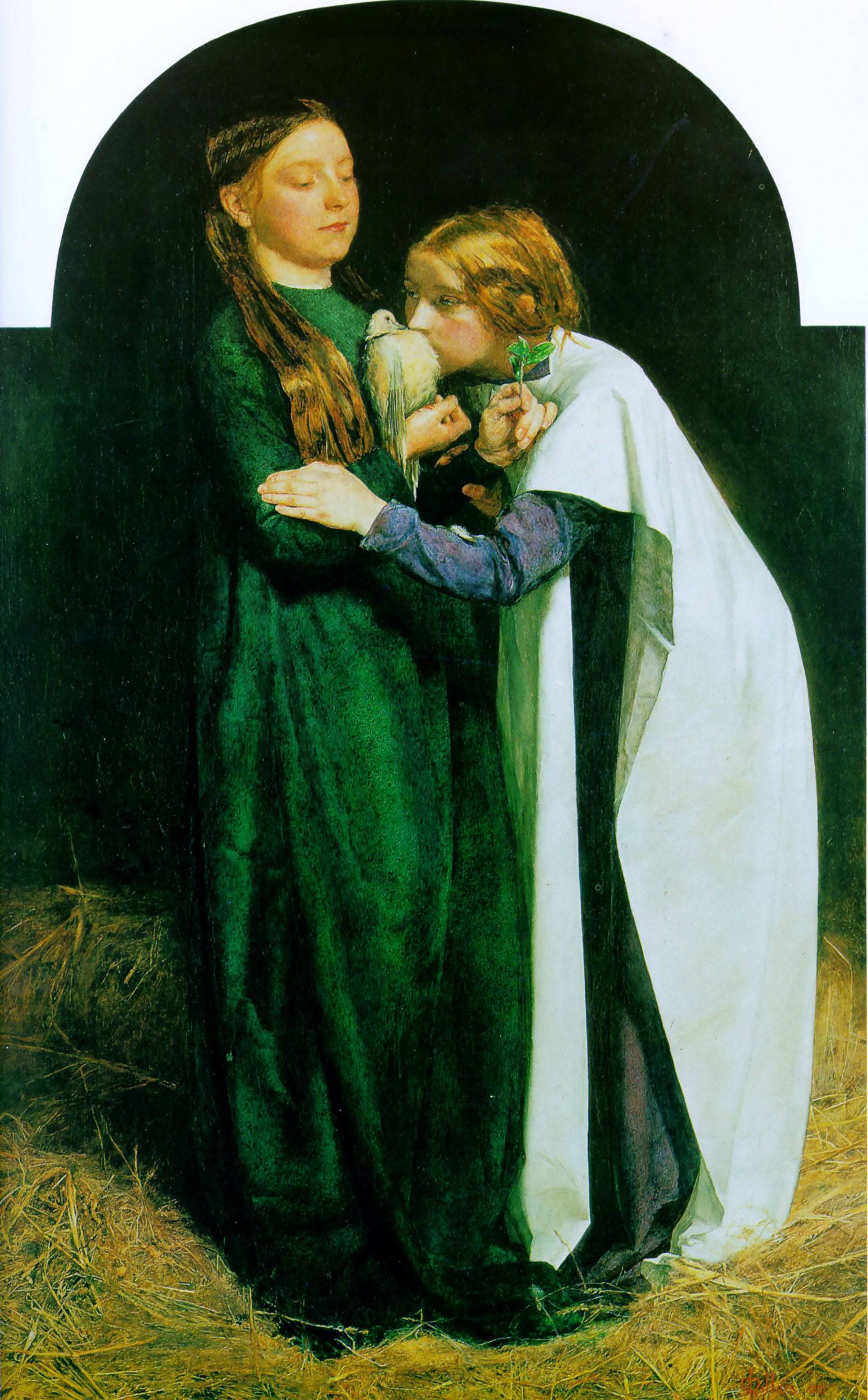 The Return of the Dove to the Ark - John Everett Millais