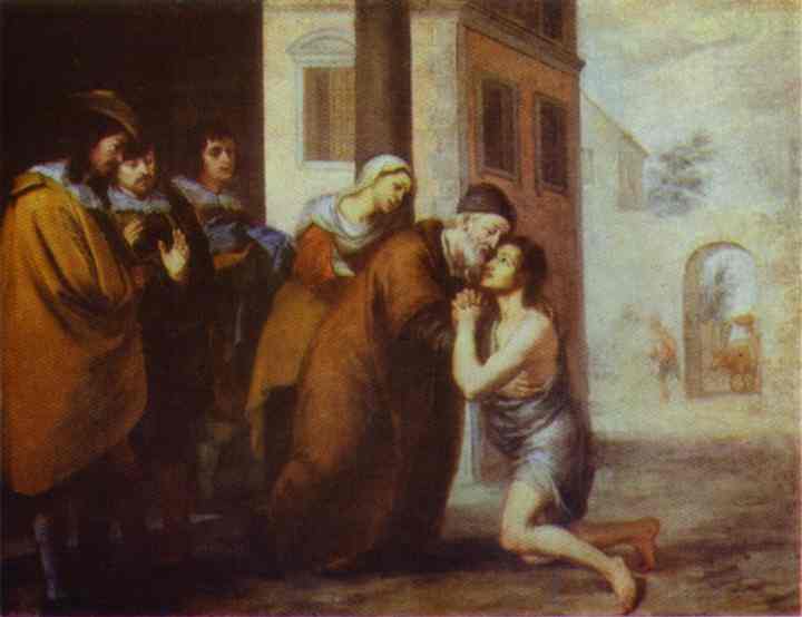 The Return of the Prodigal Son - Bartolome Esteban Murillo