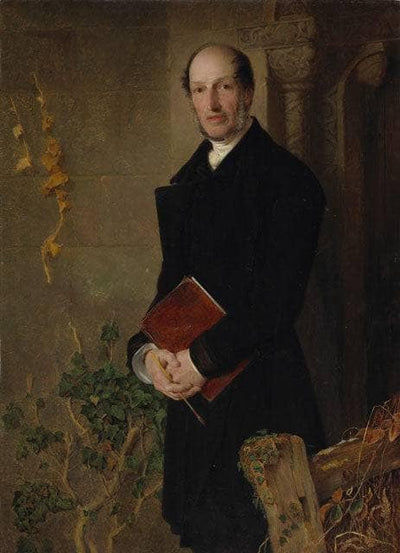 The Reverend James Bulwer in home office