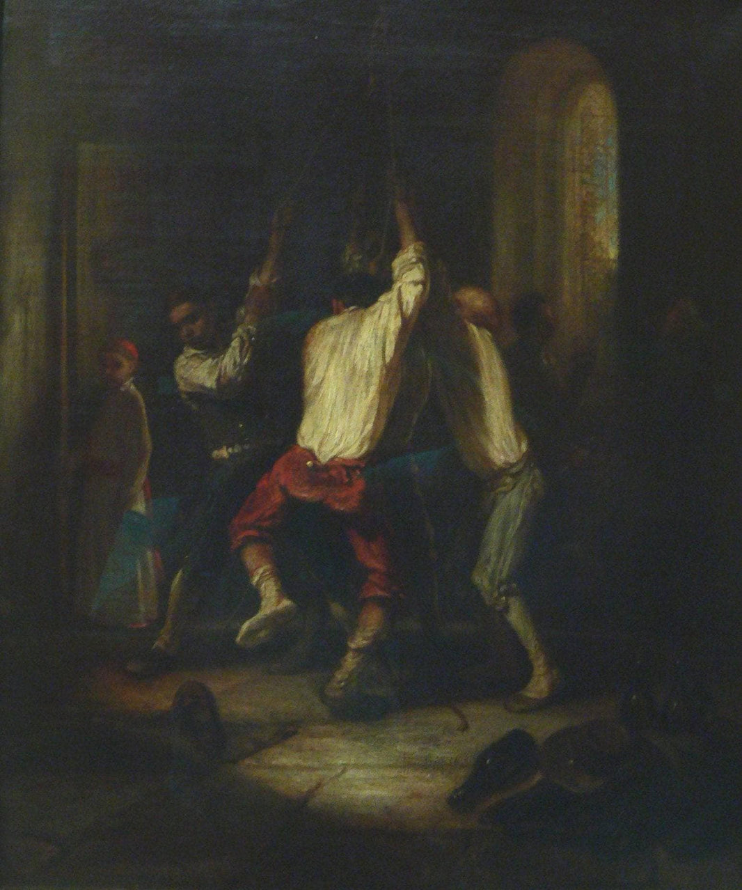 The Ringers by Alexandre-Gabriel Decamps — hand-painted cultural oil painting reproduction on canvas