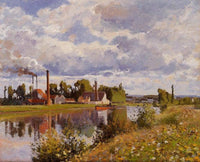 The River Oise near Pontoise