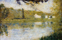 The Riverside by Georges Seurat — seascapes oil painting wall art, Impressionism
